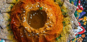Curry pomazánka z červené čočky
